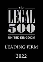 Legal 500 Leading Firm 2022 Logo